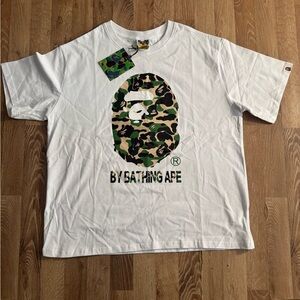 A Bathing Ape Bape Camo Ape Head Tee White 3XL Streetwear
